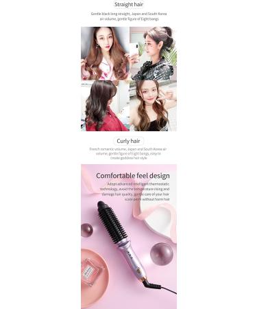 Buy Purple Dual-Use Hot Air Curling Comb - Lazy Artifact for Perfect Curls | International Shipping Available - Buy Online on GoSupps.com