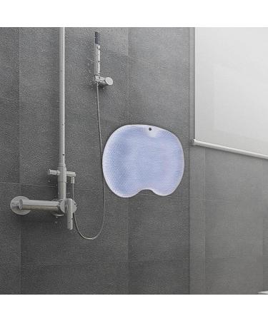 Richolyn Silicone Foot Scrubber - Anti-Slip Shower Back Scrubber | Remove Dead Skin Improve Circulation | Suction Cup Design - Blue - Buy Online on GoSupps.com