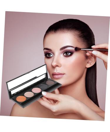 FOMIYES 2pcs 5 Eyeshadow Travel Cosmetic Containers Makeup Accessories Packing Box Make up Bracket Child - Buy Online on GoSupps.com