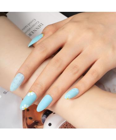 MEGIOR Light Blue Gel Nail Polish 15ml Light Sky Blue Gel Polish 1PCS Soak Off UV LED Nail Gel Polish for Nail Art Manicure Salon DIY Home for Women Girls Nails - Buy Online on GoSupps.com