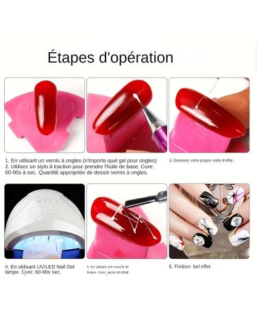  LearnLyrics Spider Gel for Nails Gel Paint for Versatile Wire Drawing Nail Gel Polish Elastic Gel Nail Polish Gel Nail Polish Liner for Nails Paper Phone Case - Buy Online on GoSupps.com