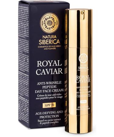  Natura Siberica Natura Siberica Royal Caviar Anti-wrinkle day cream SPF 20 50 ml - Buy Online on GoSupps.com