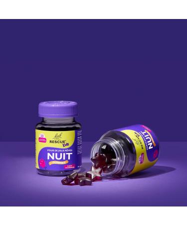 RESCUE NUIT Kids Jolis R ves Gummies go t Framboise - M lange de 5 Fleurs de Bach Original - Apaisement et Relaxation - Formule Sans Alcool - D s 3 Ans - Buy Online on GoSupps.com