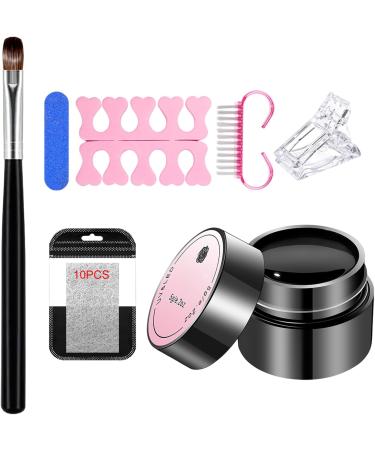  G n rique Broken Nail Repair Kit - 5g Strengthening Gel with File Tweezers | Professional Manicure Care Set for Women Damaged Split and Cracked Nails Daily Maintenance Treatment - Buy Online on GoSupps.com
