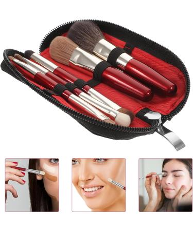 Beavorty 4 Sets makeup brush with bag applicator eyeshadow makeup brush for women makeup make up brush travel size kit for women makeup tool girl the face fabric lip brush - Buy Online on GoSupps.com