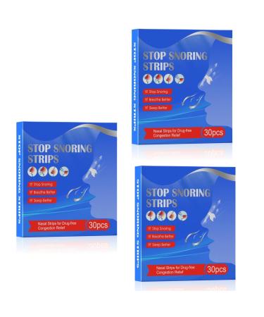 Anti Snoring Patch Mouth Tape for Sleeping Anti Snoring Patch Health Care Sleeping Nasal Sticker Nose Strips for Breathing Better Breath Snoring Aid Device