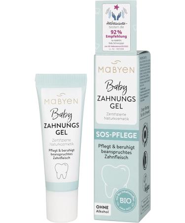 Mabyen Baby Dental Gel 10ml | Alcohol-Free Teething Relief | Gentle & Nourishing Ingredients for Infants | Organic Gum Care from Birth - Buy Online on GoSupps.com