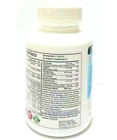 Brain Supplement for Focus Energy Memory & Clarity | Nootropic Booster with Organic DMAE & Choline - Boost Your Mental Performance - Buy Online on GoSupps.com