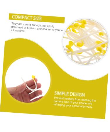 Alipis 200 Pcs Bean Sprouts Toy Bean Sprout Prop Faux Veggies Plastic Models Stress Reliever PVC Fake Food Assorted Color1x4pcs 10X5CMx4pcs - Buy Online on GoSupps.com