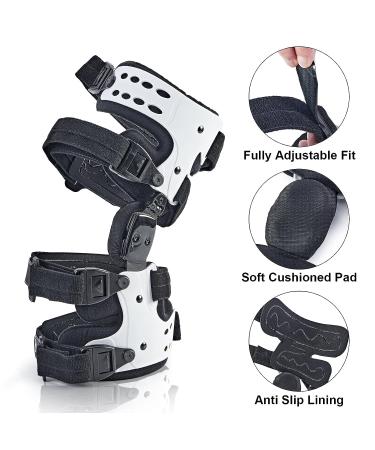 RISURRY OA Unloader Knee Brace for Arthritis Pain Relief - Universal-Left Leg - Buy Online on GoSupps.com