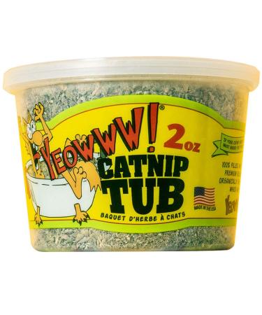Yeowww! Cat Catnip Made in USA 2 oz. Tub