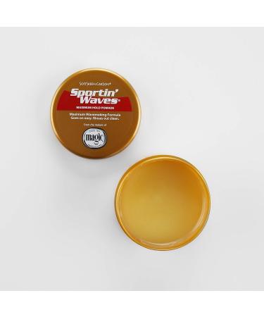 Softsheen Carson Sportin' Waves Maximum Hold Pomade 2 Count 3.5 Ounce (Pack of 2) Maximum Hold - Buy Online on GoSupps.com