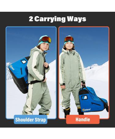 Hytiland Roller Skate Bag - Adjustable Shoulder Strap - Large Capacity - Roller Skate Accessories for Kids and Adults - Lake Blue - Buy Online on GoSupps.com