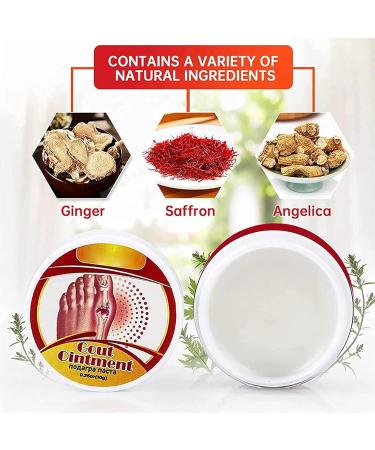 4Pcs Bunion & Joint Pain Relief Cream Set - Soothes Toe Stiffness, Gout, Cervical Spine & Knee Pain - Buy Online on GoSupps.com