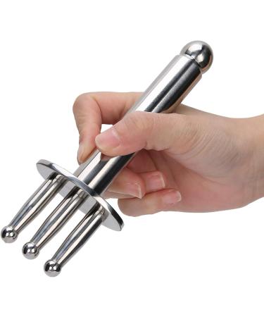 FILFEEL Magnetotherapy Pen Magnetic Fork Meridian Points Massage Lymphatic Acid Drainage Magnet Acid Discharge Pen for Relaxing Deep Tissue - Buy Online on GoSupps.com