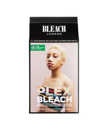BLEACH LONDON Plex Bleach Kit - Professional Standard Bleach with anti breakage treatment Vegan Cruelty Free For All Hair Types For Light & Dark Hair Brightest Bleach Blonde