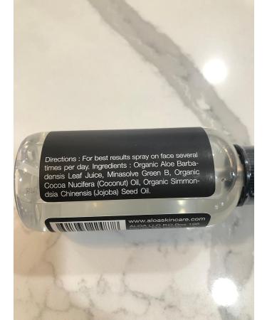 ALOA Skincare Aloe Mist - Organic 4oz Face Spray for Clear Skin | International Shipping Available - Buy Online on GoSupps.com