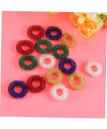 Buy Tovinanna 15-St Acupressure Ring - Fidget Finger Massage Roller for Stress Relief | International Shipping - Buy Online on GoSupps.com