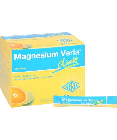 Buy Verla-Pharm Magnesium Verla Citrus Direct Granules - 60 Pieces | International Shipping Available - Buy Online on GoSupps.com