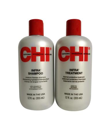 Chi Infra Shampoo & Treatment Set (12oz each)