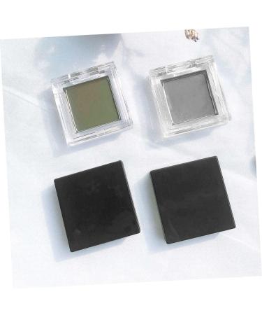  PAMINGONO 2-Piece Makeup Storage Box Set: Black and Transparent Boxes with Trays for Eyeshadows and Lipsticks - Practical for Organizing and Personalizing - Buy Online on GoSupps.com