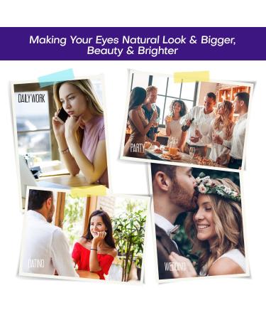 25 Piece Set: 10 Pair Magnetic Eyelashes, 4 Eyeliners, 1 Application Tool - Strong Hold, Easy to Apply, Realistic & Soft - Buy Online on GoSupps.com