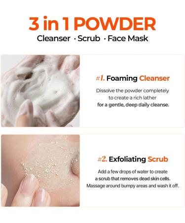 Cell Fusion C PHA Enzyme Granule Peels Cleansing Powder Multi-Purpose Powder Cleanser for Blackhead Removal & Sebum Control Exfoliation for Smooth Skin 2.11 oz / 60g - Buy Online on GoSupps.com