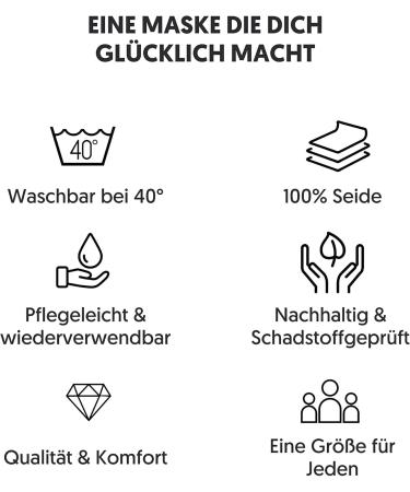 Silkist Unisex 100% Silk Mouth Protection Mask - 3-Layer Adjustable Breathable & Reusable - Skin-Friendly & Cooling - Perfect for Summer (Black) - Buy Online on GoSupps.com