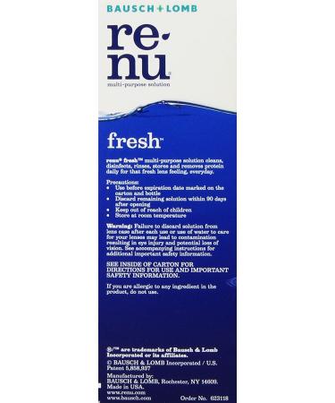 Bausch & Lomb ReNu Fresh Multi-Purpose Solution 4 fl oz - Buy Online Now - Buy Online on GoSupps.com