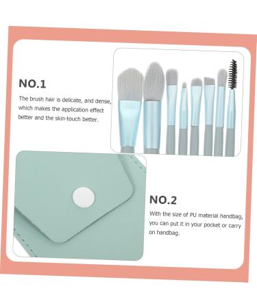 FRCOLOR 2 Sets Travel Makeup Makeup Brush for Women Foundation Brush for Makeup Face Makeup Brush Mini Brush Supple Makeup Brush Ladies Suits Miss Handle Brush Girl Fiber Wool - Buy Online on GoSupps.com