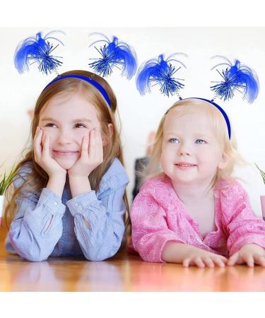 6 Pieces Tinsel Wrapped Ponytails Headbands Costume Party Headwear Accessory Halloween Head Bopper Halloween Costume Headwear Accessory Blue Halloween Decoration Halloween Costumes - Buy Online on GoSupps.com
