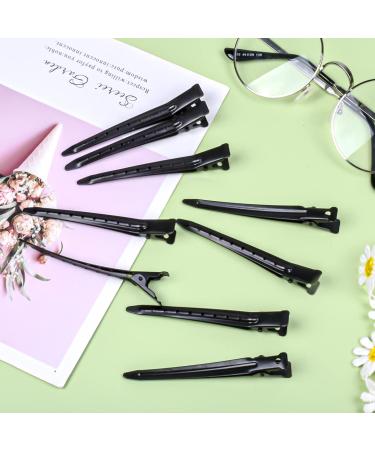 26-Pack Black Deny Hair Clips - 3.54 Inch Alligator Hair Clamps for Women & Girls | Durable Curl Styling & Hairdresser Tools - Buy Online on GoSupps.com