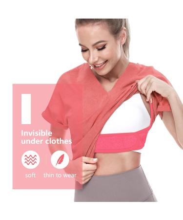 High-Up Correction Back Support for Men & Women | Adjustable Pain Relief Straightener - Rose Red - Buy Online on GoSupps.com