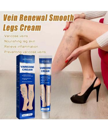 Varicose Veins Cream - Treatment for Leg Spider Vein Relief and Healing - Buy Online on GoSupps.com
