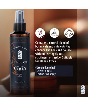 Sea Salt Volume Hair Spray for both Men and Women Natural Thick and Volumizing Hair Look with Matte Finish and Natural Hold Paraben Free - 2x 6.76 Fl Oz (Pack of 2) Ocean Fresh 6.76 Fl Oz (Pack of 2) - Buy Online on GoSupps.com