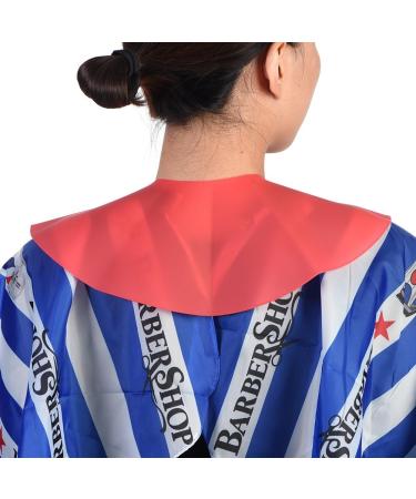 Yemirth Adjustable Hair Cutting Collar - Soft Silicone Magnet Buckle Shawl for Salon & Home Use - Red - Buy Online on GoSupps.com
