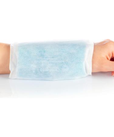 Com-Four 5x Disposable Fleece Shell for Gel Compress | Medium Protective Cover for Cold & Warm Therapy | Skin Safe 5 Pieces Perfect for Travel & Home - Buy Online on GoSupps.com