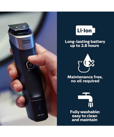 Philips Norelco Multigroom Series 5000 18-Piece Trimmer for Men - MG5910/49 - Buy Online on GoSupps.com