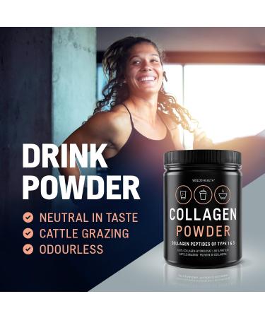 Buy Pasture-Raised Collagen Powder with Peptides Type 1 & 3 - Bioactive & Tasteless for Optimal Skin & Joint Health | International Shipping Available - Buy Online on GoSupps.com