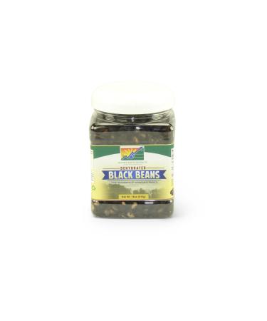 Mother Earth Products Dehydated Fast Cooking Black Beans, Quart Jar