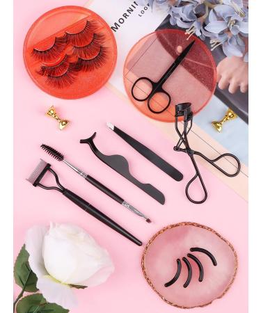 EBANKU 7-Piece Eyelash Comb & Eyebrow Brush Set for Precision Makeup Grooming - Buy Online on GoSupps.com