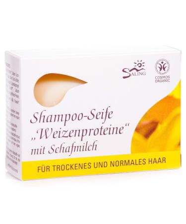 Saling Saling - Wheat protein shampoo soap.