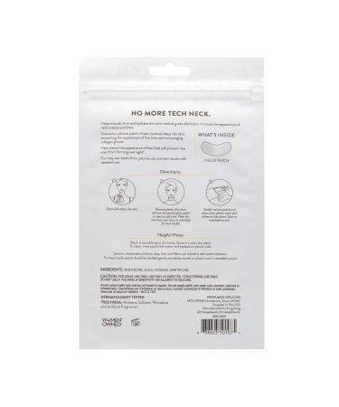 MISS SPA Neck Anti-Wrinkle Silicone Patch | Reusable Hydrating Patches for Tech-Neck Creases | Age-Defying Medical Grade Wrinkle Treatment - Buy Online on GoSupps.com