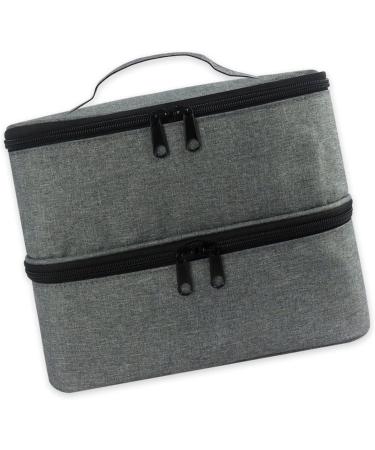 ZZZH Nail Polish Organizer - 30 Bottle Storage Bag & Manicure Tool Carrier for Perfect Nail Care - Buy Online on GoSupps.com