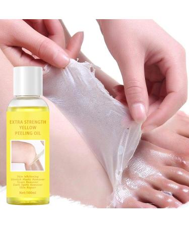 Peeling Oil For The Body Exfoliating Skin Care Solution 100ml Brightening Moisturizing Peeling Oil For Body Hand Knee Foot Elbow Care - Buy Online on GoSupps.com