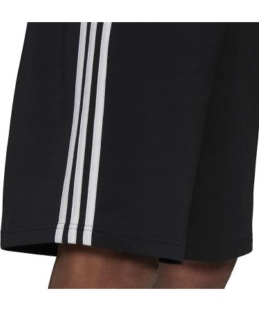 adidas Men's Essentials 3-Stripes Shorts - Large Black/White - Buy Online on GoSupps.com