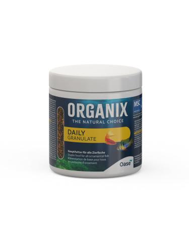 OASE ORGANIX Daily Granulate 250 ml - Main food for stress-free feeding, for brightly colored aquarium inhabitants