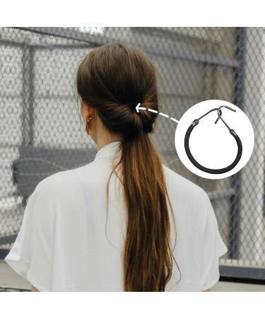 EUPSIIU 21 Elastic Hook Hair Tie Ponytail Hooks Hair Clips Bungee Hair Ties Rubber Bands with Hooks Hair Bungee Cords Ponytail Holders Hair Accessories for All Hair Types (Multicolor) - Buy Online on GoSupps.com