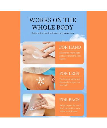 Skincare Coreen Sunscreen Face Cream Spf 90+ Skincare Coreen Sunscreen Skin Sunscreen Repairing Moisturizing Skin Refreshing & Non-Sticky Moisturizing & Anti-Aging & Body Sunscreen (3PC) - Buy Online on GoSupps.com
