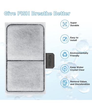 HiTauing 6/8 Pack Filter Cartridges for Top Fin EF-S Element & BF5 BETTAFLO - S-6 Packs - Buy Online on GoSupps.com
